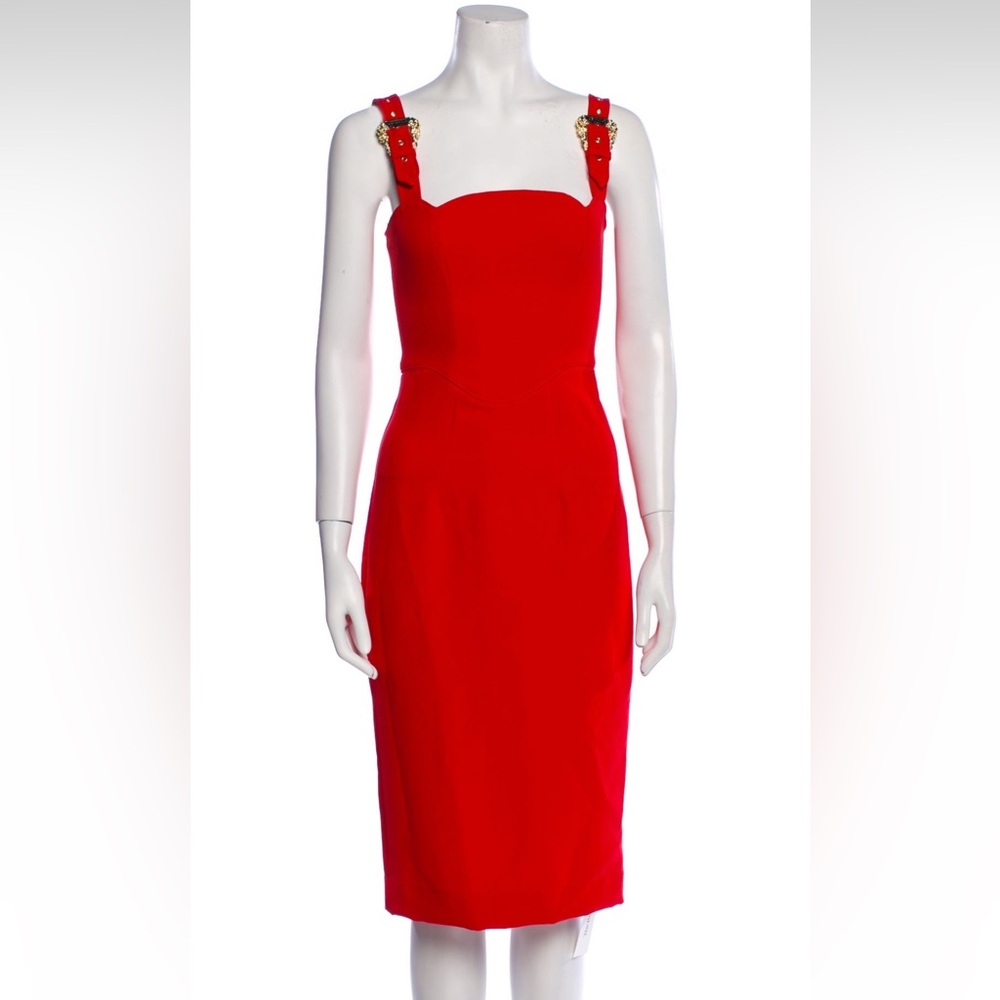 Versace Red Dress NWT